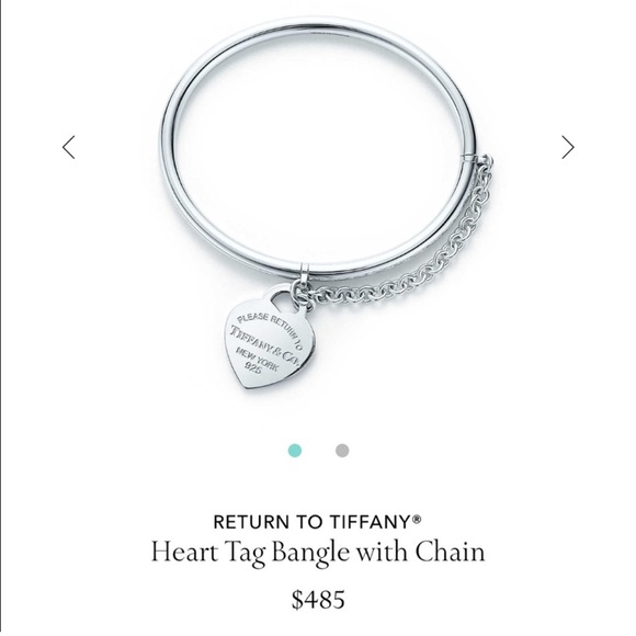Tiffany heart bangle - Picture 1 of 6